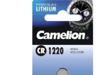 Camelion CR1220-BP1, Engångsbatteri, CR1220, Litium, 3 V, 1 styck, Knapp/mynt
