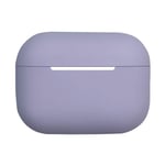 Apple AirPods Pro 2 gen. - SOLID Silikone cover - Lys lilla