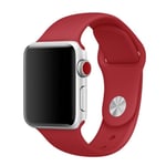 Apple Watch Series 4 44mm silicone watch band - Dark Red