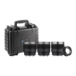 V-AF objektiv-kit med MF-adapter och hårdväska för Sony E-fattning