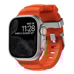 Nomad Apple Watch Series 7 45mm Rocky Point Band Magma (Natural Hardware) - Limited edition