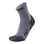 UYN S100078 WINTER PRO RUN Socks Men's Gris/noir 38