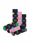 Novelty Cat Pattern Soft Breathable Cotton Socks in a Gift Box