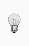 Osram E27 Glödlampa Klotformad Klar 25W 2700K