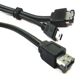 BeMatik - Câble USB ou eSATA + eSATAp (M/MiniUSB5pin-BM + eSATA-M) 0.5m