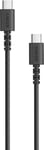Anker PowerLine Select Plus USB-C till USB-C-kabel 1.8 m (svart)