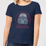 Transformers All Hail Megatron Women's T-Shirt - Navy - XS