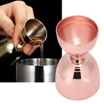 (Rose Gold)Mother's DayCocktail Mixer Bar Cup Doubleheaded High Hardness
