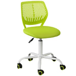Rootz justerbar skrivbordsstol för barn - Svängstol för ungdomar - Kontorsstol - Ergonomisk design - Nack- och ryggstöd - Tysta 360-graders hjul - 77-