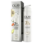 OLAY TOTAL EFFECTS 7 IN ONE FEATHERWEIGHT MOISTURISER SPF 15 50 ml B/NEW