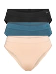 Women's Bamboo Bikini 3-Pack Patterned Danish Endurance