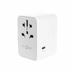 FIXED Reseadapter/laddare USB-C/USB-A 65W EU/UK/USA/AUS
