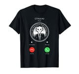 The literal call of Cthulhu Lovecraftian Horror Necronomicon T-Shirt