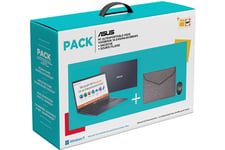 PC portable Asus Pack FNAC-DARTY VivoBook E410MA 14" FHD Intel Celeron N4020 RAM 4 Go DDR4 128 Go eMMC Technologie Numpad + Pochette de transport + Souris filaire