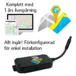 ezTracker™ Fordon G2 +simkort och 1 års livespårning i EU, 3G+GSM