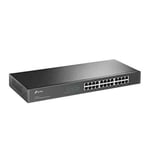 Switch til netværket med kontaktskab TP-Link TL-SF1024(UK) 24P Gigabit 10/100M 1 U 19"