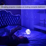 Star LED Night Lights Projector USB Rechargeable Blue Lights Projector