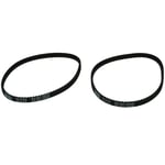 2 x Primary Toothed Drive Belts for Sebo X1 X1.1 X3 X4 Vacuum Cleaner Hoovers