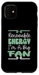 Coque pour iPhone 11 Accessoire pour fan - Énergie renouvelable - Protection du climat - Éolienne