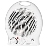 Beldray Space Heater Quiet Fan 2 Heat Settings Cool Air Func Adjustable Portable