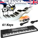 Music Toy Digital Electronic Electric Keyboard 61 Key for Kids Child Children UK