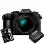 Panasonic Lumix DMC-G80 + 12-60mm OIS + DMW-BLC12E + Lexar SDXC 128GB