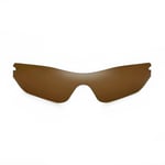 New Walleva Polarized Brown Lenses For Oakley Radar Edge Sunglasses
