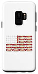 Coque pour Galaxy S9 Hot Dog Drapeau américain 4 juillet patriotique été barbecue drôle