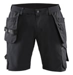 Blåkläder håndverker stretch shorts svart/mørk grå c54