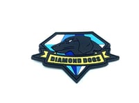 Diamond Dogs Metal Gear Solid Cosplay Airsoft Paintball Morale PVC Patch