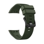 Garmin Forerunner 45S silikonarmband - Mörkgrön