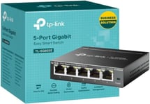 TP-Link 5-Port Gigabit Easy Smart Switch, Support QoS VLAN IGMP Snooping,...
