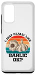 Coque pour Galaxy S20 J'aime vraiment l'ail, OK lover, Funny Cook Chef