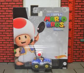 Hot Wheels Die Cast Car - Mario Bros Movie - Toad -