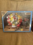 falcon deluxe 1000 piece jigsaw puzzle No 3473 Symphony ‘tulips’ new