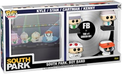 Funko Pop! Albums Deluxe: South Park Boy Band - Kyle / Stan / Cartman / Kenny Boyband (The #1 Smash Hit) #42 Vinyl Figures