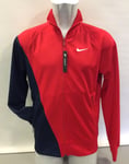 Nike Swoosh Sportswear Mens Full-Zip Tracksuit Jacket Tops Medium