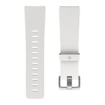 White Small Classic Band for FitBit Versa