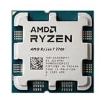 AMD Ryzen 7 7700 CPU 8 Core / 16 Thread AM5 Socket OEM without Cooler