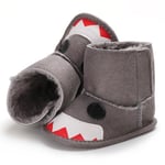 Winter Baby Cute Cartoon Soft Plush Boots Booties Shoes H 6-12m