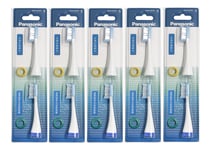 5*Panasonic WEW-0929 WEW0929 Replacement Toothbrush Brush Heads  EW-DE92 EW-DL82