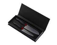 KYOCERA ZK-2PC BK EU Shin Black 2pc Gift Set, Ceramic