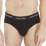 Calvin Klein Kalsonger 6P Cotton Stretch Hip Brief Vit/Svart bomull Large Herr