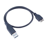 Câble disque dur externe HDD SSD USB 3.0 - Pour Seagate Samsung Clickfree Canvio Tohiba WD Hitashi - 1 mètre - Transfert Rapide - Straße Tech ®