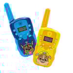 Paw Patrol Walkie Talkie 300m räckvidd - Blå/Gul