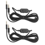 Audio Aux Cable 2m Headset Extension Cord For Logitech G233 G433 G PRO X