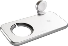Zens Zens Aluminium 4-I-1 Trådlös Laddare 45W, Magsafe-Kompatibel (Vit)