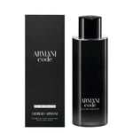 ARMANI CODE 200ML EDT REFILLABLE SPRAY BRAND NEW & SEALED *NEW PACKAGING*