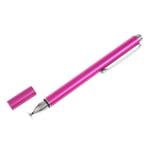 Kapacitiv Touch/stylus pen - Med Præcisions disk - Rosa