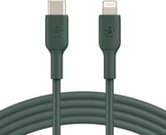USB-kabel Belkin BoostCharge Lightning till USB-C, 60W PD, 2 meter - Svart